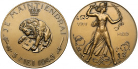 Niderlandy, Medal 1945 - wyzwolenie Holandii spod okupacji hitlerowskiej