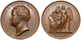 Niemcy, Medal 1840 - śmierć Fryderyka Wilhelma III