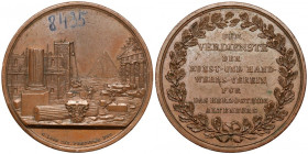 Niemcy, Fryderyk IV, Medal - za zasługi dla Stowarzyszenia Sztuki i Rzemiosła Artystycznego