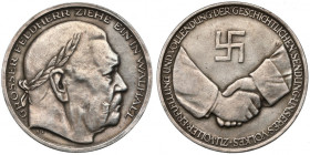 Niemcy, Medal 1934 - śmierć Paula von Hindenburga