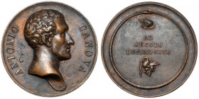 Włochy, Antonio Canova (1757-1822), Medal 1817