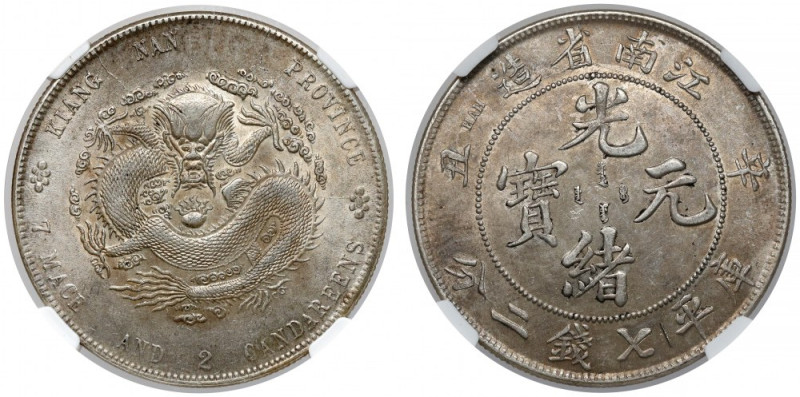 China, Kiangnan Province, Yuan 1901 
Grade: NGC AU55 

More photos and full i...