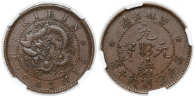 China, Kirin Province, 10 cash 1903