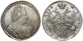 Russia, Anna, Ruble 1733