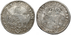 Saksonia, Krystian II, Jan Jerzy I i August, Talar 1606, Drezno
