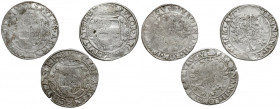 Emden, Ferdinand II (1619-1637), 28 stüber (Gulden) bez daty, zestaw (3szt)