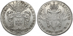 Hamburg, 32 szylingów 1755 IHL