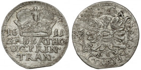 Transylvania, Gabriel Bathory, Groschen 1611 NB - Nagybanya