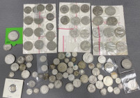 Great Britain - big lot, mostly silver coins