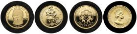 Falklandy and Togolaise, 2 pounds 1997 and 1500 francs 2006