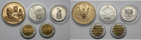 Poland and Ukraine, lot of coins and medals (5pcs)