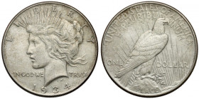 USA, Dollar 1934 - Peace Dollar