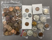USA - lot of smaller denominations and some silver