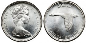 Canada, Elisabeth II, Dollar 1967
