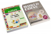 KRAUSE World Coins 2001-date; Kosiński, Coins of Europe 1901-2012 (2szt)