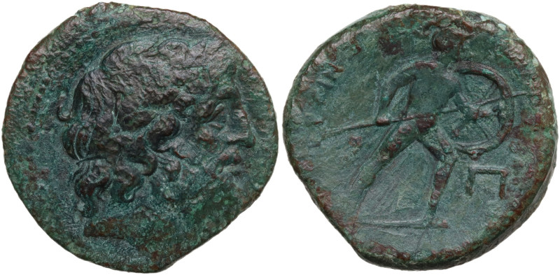 Sicily, Messana, The Mamertinoi. Æ Pentonkion (26 mm, 11,09 g), c. 220-200 BC. L...