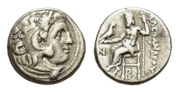 Kings of Macedon. Antigonos I Monophthalmos (320-301). AR Drachm (16,4 mm, 4 g)....