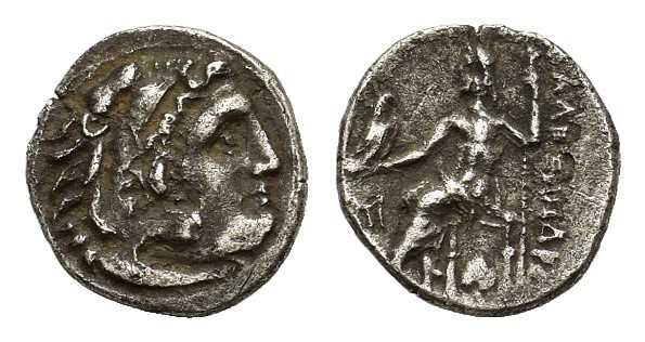 Kings of Macedon. Antigonos I Monophthalmos (320-301 BC). AR Drachm (17,4 mm, 3,...