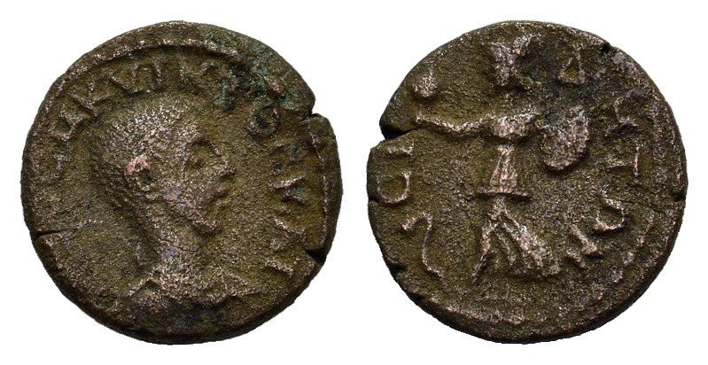 Pamphylia, Side. Hostilian (Caesar, 250-251). Æ (16,8 mm, 2,8 g). Bare head r. R...