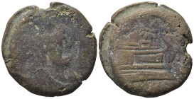 Anonymous (first star series), Rome, 206-195 BC. Æ As (30,33 mm, 20,76 g). Laureate head of Janus. R/ Prow r.; above, star; below, ROMA. Crawford 113/...