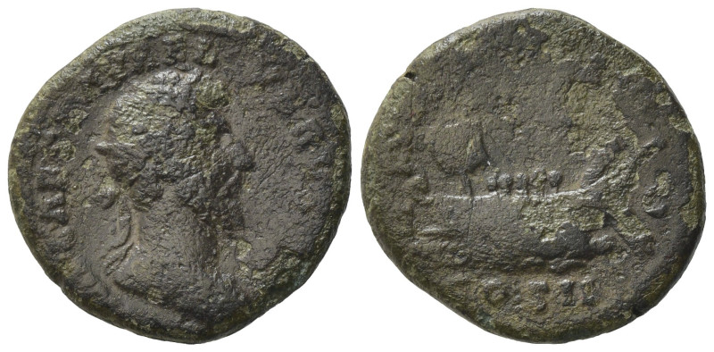 Lucius Verus (161-169) . Æ Dupondius (26,50 mm, 9,51 g). Rome, AD 162-163. Radia...