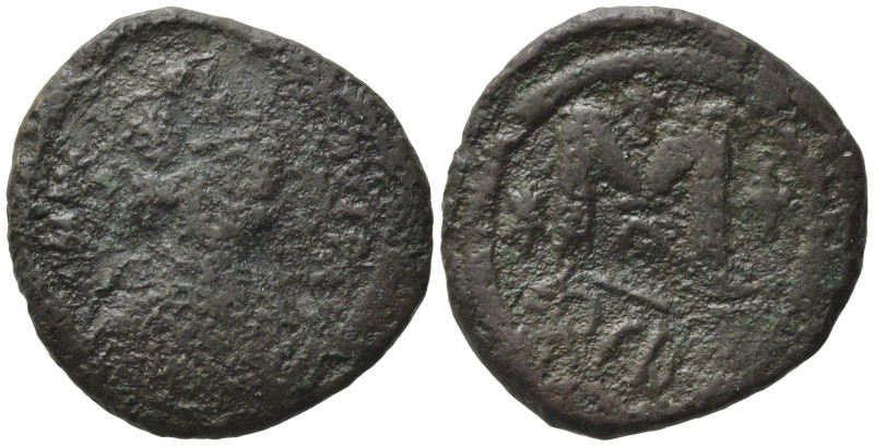 Heraclius (610-641). Æ 40 Nummi (30,33 mm, 13,87 g). Syracuse, AD 615/6-627/8. C...