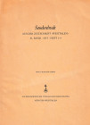 Berghaus P., Karolingische Munzen in Westfalen. Ristampa da "Zeitschrift Westfalen 51 Band". 1973. 12pp, ill. In b/n.