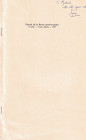 Coupland S., The Coinages of Pippin I and II of Aquitaine. Reprint from "Revue Numismatique" 6° serie, tome XXXI, 1989. 28pp., tavv. In b/n. Dedica de...