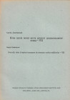 Dimitrijevic S., Nouvelle serie d'especes inconnues de monnaies serbes medievales VII. Ristampa da "Revue de l'Institut Archeologique Nouvelle serie, ...
