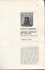 TRAINA M . - FORTE URBANO assedio austriaco del 1708 - 1709. Bologna, 1976. pp. 401 - 419, tavv. e ill. nel testo. ril carta varese, ottimo stato.