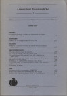 WINSEMANN FALGHERA E. - Un emissione di homonoia tra Ephesus e Tralles di Lucius Verus. Pp. 4 , ill. nel testo. ril ed ottimo stato, + altri lavori ve...