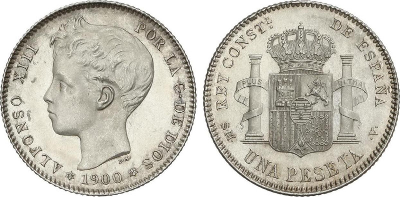 50 Céntimos. 1900 (*19-00). S.M.-V. SC-.