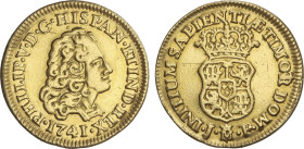 1 Escudo. 1741. MADRID. J.P. 3,33 grs. (Rayitas, descolgada). AC-1720. MBC.
