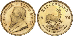 Krugerrand. 1976. 33,91 grs. AU. Fr-B1; KM-73. SC.