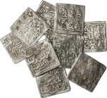 Lote 10 monedas Dirham. FEZ. AR. A EXAMINAR. MBC- a MBC.