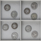 Lote 10 monedas 1 Real. 1852, 53, 54, 55, 57 (2), 58, 60, 61, 62. BARCELONA. A EXAMINAR. AC-275, 276, 277, 279, 280 (2), 282, 285, 287, 289. MBC- a MB...
