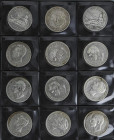 Lote 101 monedas. GOBIERNO PROVISIONAL a JUAN CARLOS I. Restos finales de colección. Destaca Lote de conjunto formado por 38 monedas de 5 Pesetas, 11 ...