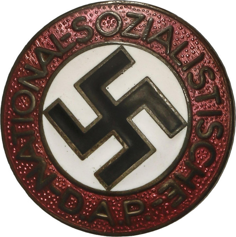 Insignia Partido Nazi. (1933-1945). III REICH. ALEMANIA. Anv.: NATIONAL - SOZIAL...