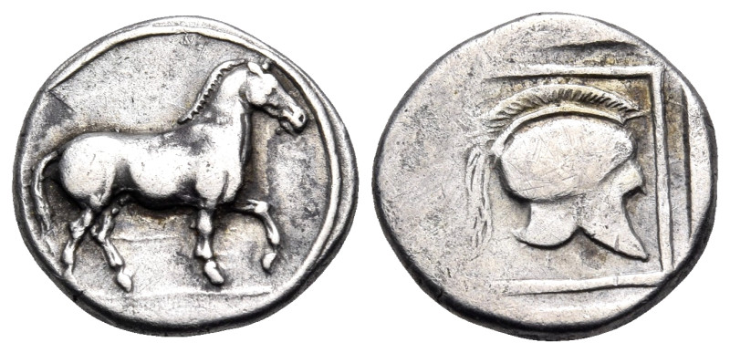 KINGS OF MACEDON. Perdikkas II, 451-413 BC. Tetrobol (Silver, 13 mm, 2.07 g, 12 ...