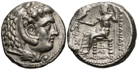 KINGS OF MACEDON. Alexander III ‘the Great’, 336-323 BC. Tetradrachm (Silver, 24 mm, 17.12 g, 3 h), struck under Seleukos I Nikator, Susa, circa 298/7...