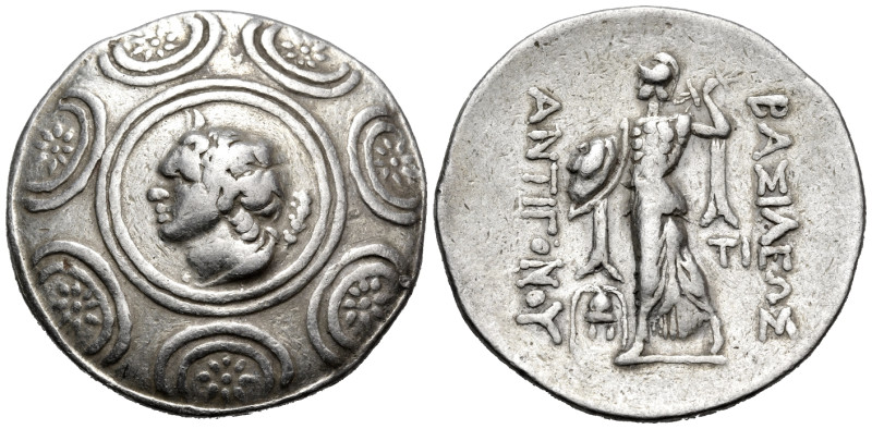 KINGS OF MACEDON. Antigonos II Gonatas, 277/6-239 BC. Tetradrachm (Silver, 32 mm...