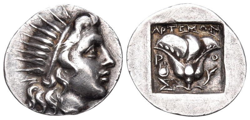ISLANDS OFF CARIA, Rhodos. Rhodes. Circa 170-150 BC. Drachm (Silver, 18 mm, 2.99...