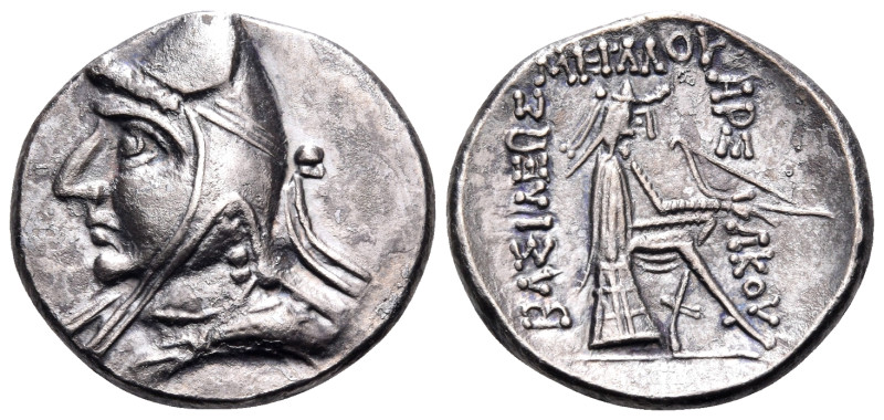 KINGS OF PARTHIA. Phriapatios to Mithradates I, circa 185-132 BC. Drachm (Silver...