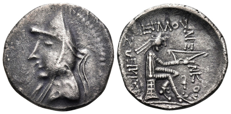 KINGS OF PARTHIA. Phriapatios to Mithradates I, circa 185-132 BC. Drachm (Silver...