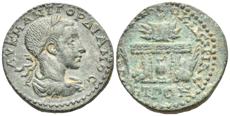 PONTUS. Neocaesarea. Gordian III, 238-244. Tetrassarion (Bronze, 27.5 mm, 15.21 ...