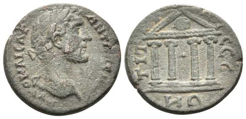 PISIDIA. Tityassus. Antoninus Pius, 138-161. (Bronze, 24 mm, 8.47 g, 6 h). ΑYΤΟ ...