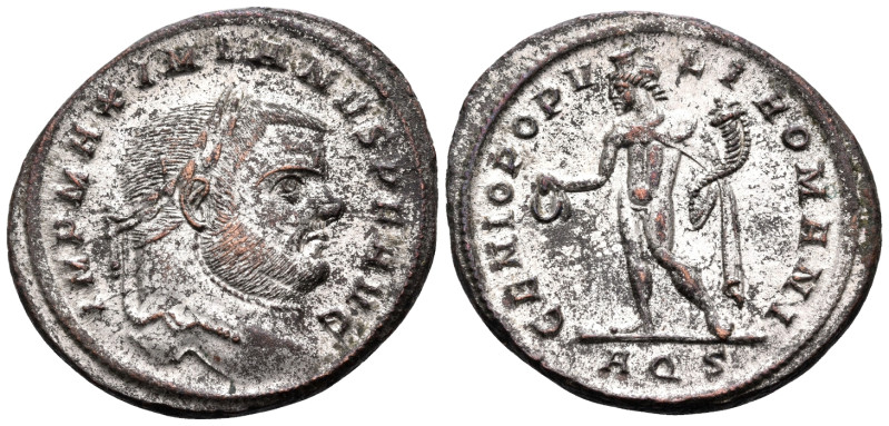 Maximianus, first reign, 286-305. Follis (Bronze, 29 mm, 9.41 g, 12 h), Aquileia...