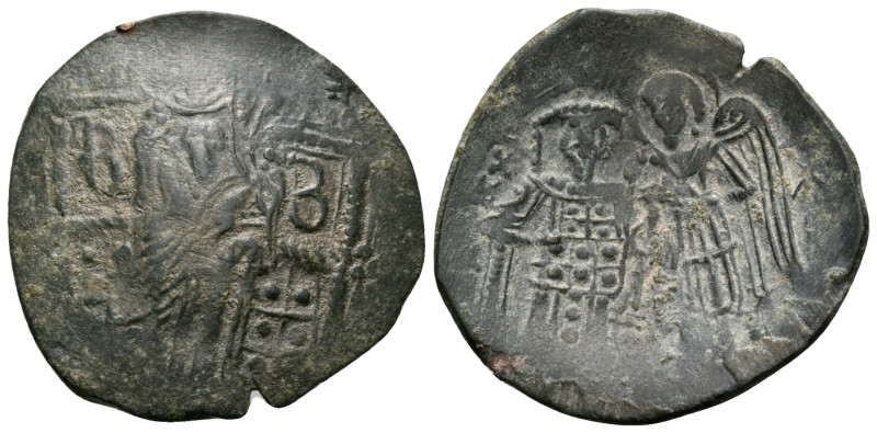 Michael VIII Palaeologus, 1261-1282. Trachy (Bronze, 24 mm, 2.46 g, 6 h), Consta...