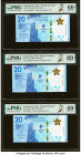 Hong Kong Bank of China 20 Dollars 1.1.2022 Pick 353a Three Beijing Olympics Examples PMG Superb Gem Unc 69 EPQ (3). 

HID09801242017

© 2022 Heritage...