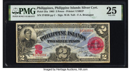 Philippines Philippine Islands Silver Certificates 2 Pesos 1903 Pick 25a PMG Very Fine 25. 

HID09801242017

© 2022 Heritage Auctions | All Rights Res...